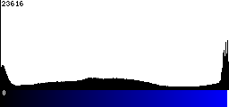 Blue Histogram