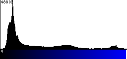 Blue Histogram