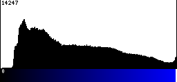 Blue Histogram