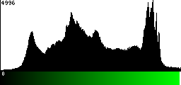 Green Histogram