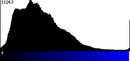 Blue Histogram