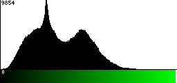 Green Histogram