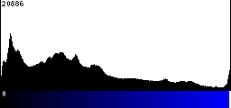 Blue Histogram