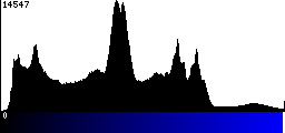 Blue Histogram