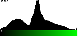 Green Histogram