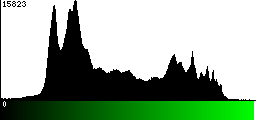 Green Histogram