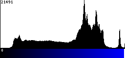 Blue Histogram