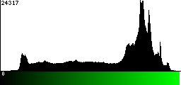 Green Histogram