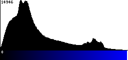 Blue Histogram