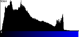 Blue Histogram