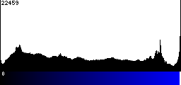 Blue Histogram