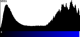 Blue Histogram