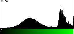 Green Histogram