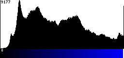 Blue Histogram