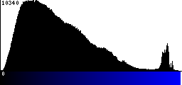 Blue Histogram