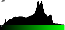 Green Histogram