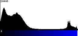 Blue Histogram