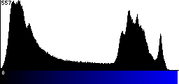 Blue Histogram