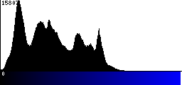 Blue Histogram