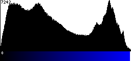 Blue Histogram