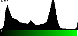 Green Histogram