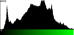 Green Histogram