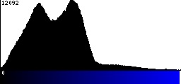 Blue Histogram