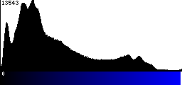 Blue Histogram