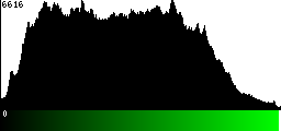 Green Histogram