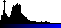 Blue Histogram