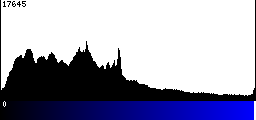 Blue Histogram