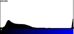 Blue Histogram