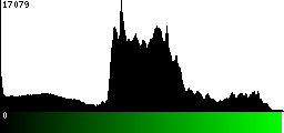 Green Histogram