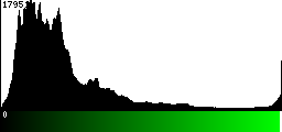 Green Histogram