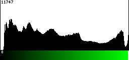 Green Histogram