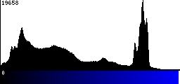 Blue Histogram