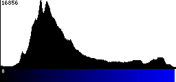 Blue Histogram