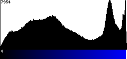 Blue Histogram