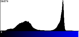 Blue Histogram