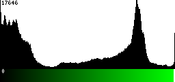 Green Histogram