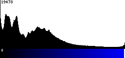 Blue Histogram