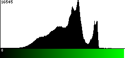 Green Histogram