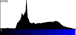 Blue Histogram