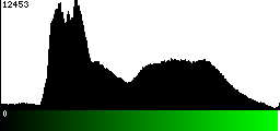 Green Histogram