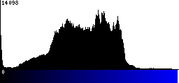 Blue Histogram