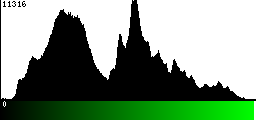 Green Histogram