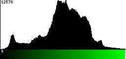 Green Histogram