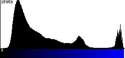 Blue Histogram