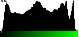 Green Histogram