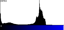 Blue Histogram